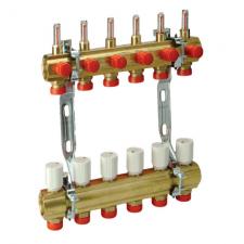 Узел коллекторный латунь R553F Ду 1x3/4Е/7 Giacomini R553FY047